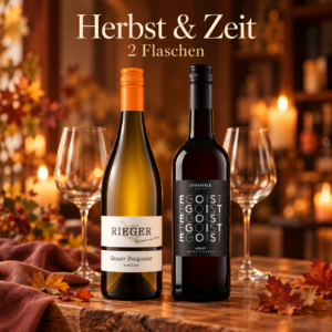 Herbst & Zeit · Weinpaket mit 2 Flaschen